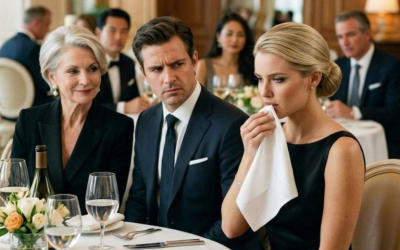 Quando ho detto di no a pagare il conto al ristorante di lusso, non ha discusso con me, mi ha rovesciato del vino in faccia. Sua madre ha sorriso mentre nella stanza calava il silenzio. “Tu…