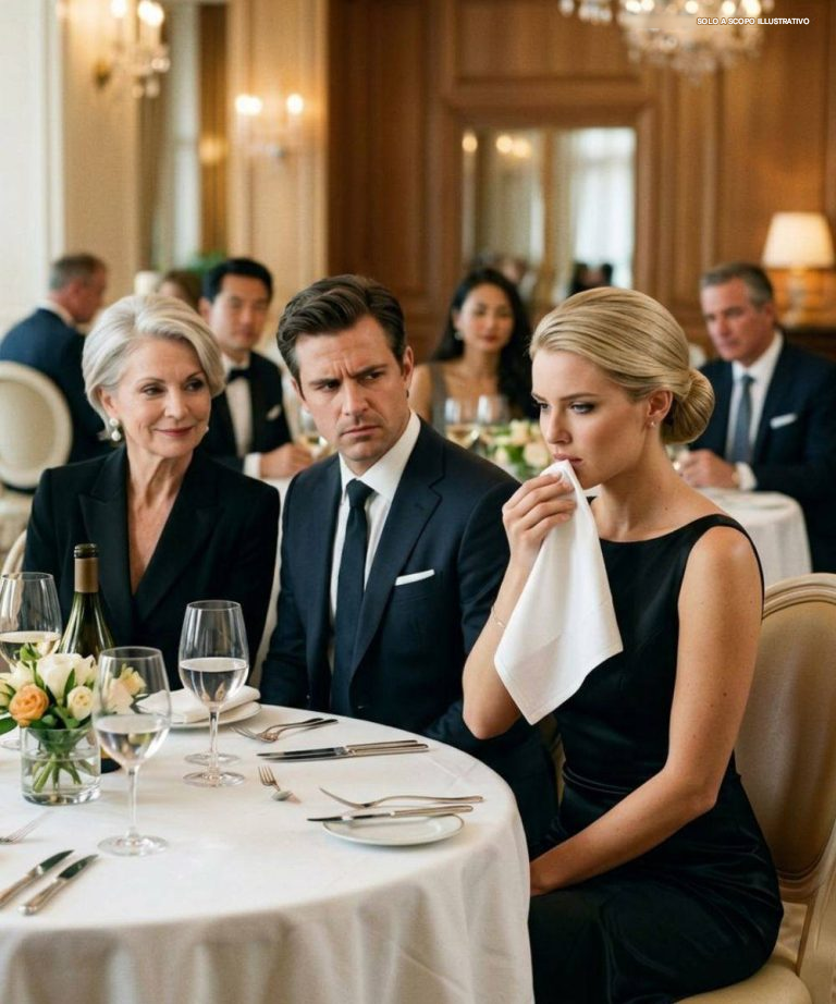 Quando ho detto di no a pagare il conto al ristorante di lusso, non ha discusso con me, mi ha rovesciato del vino in faccia. Sua madre ha sorriso mentre nella stanza calava il silenzio. “Tu…