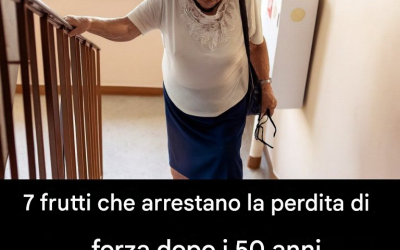7 frutti che aiutano a contrastare la perdita di forza negli anziani