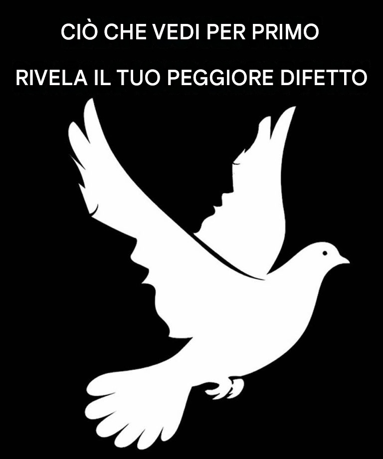 La prima cosa che vedi rivela il tuo peggior difetto