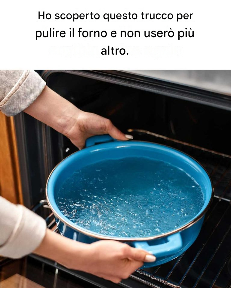 Ho scoperto questo trucco per pulire il forno e non userò più altro.
