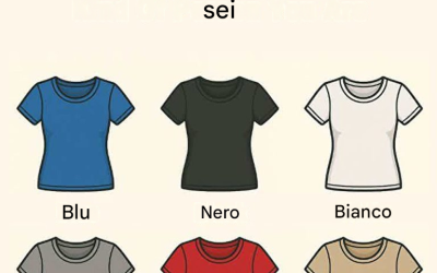 Potrai indossare un solo colore per il resto della tua vita: la tua risposta rivelerà che tipo di persona sei.