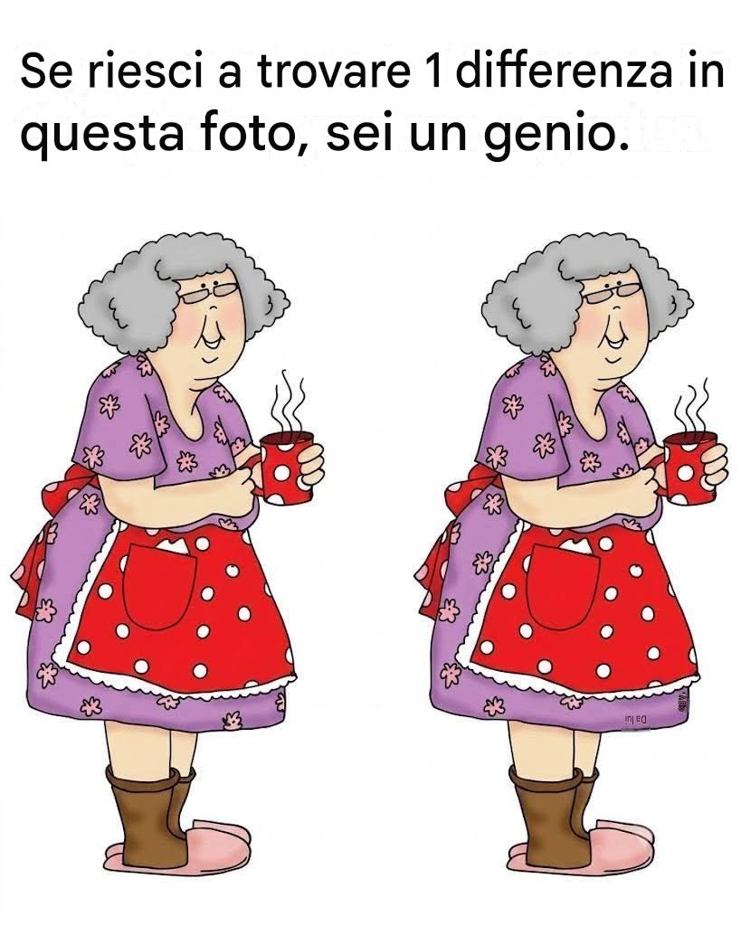Riesci a trovare le differenze nell’ora del tè della nonna?