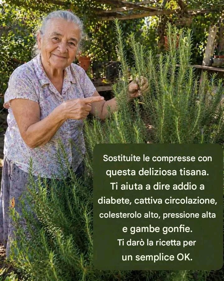 Sostituisci le pillole con questa deliziosa tisana. Ti aiuterà a dire addio a diabete, cattiva circolazione, colesterolo alto, pressione alta e gambe stanche. Ti svelo la ricetta: è semplicissima.