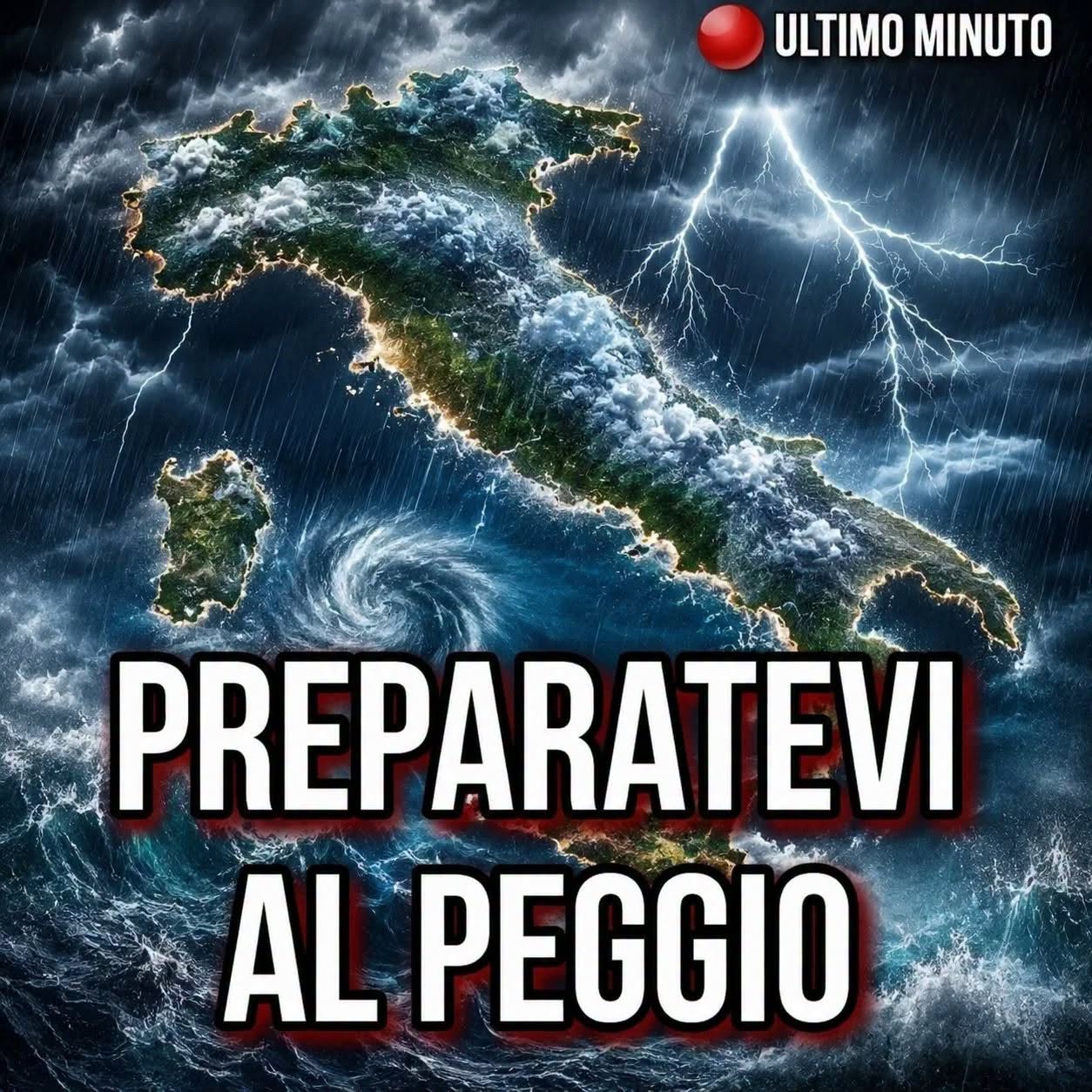 Italia, in arrivo piogge e forti temporali: le zone più a rischio
