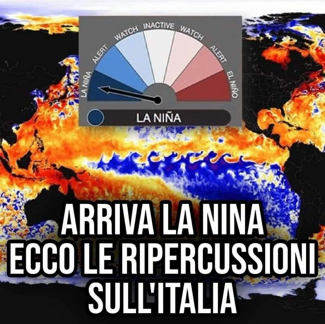Meteo, arriva La Nina: ecco quali ripercussioni ci saranno (1 / 2)