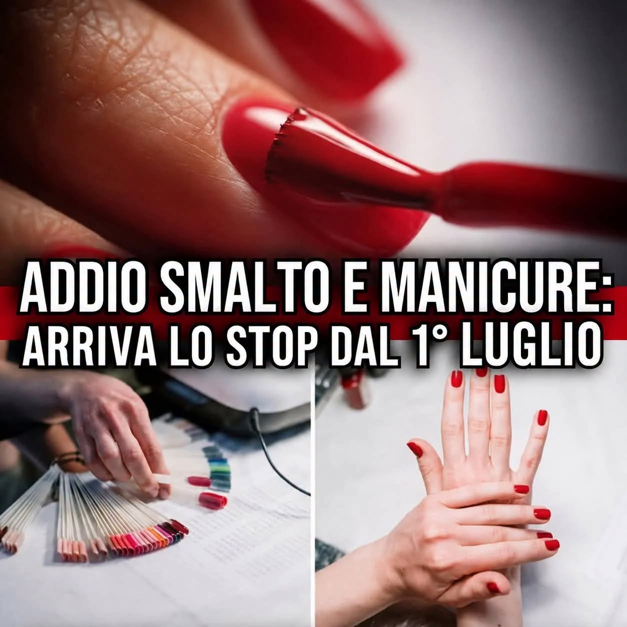 Scatta il divieto: addio manicure gel e semipermanente (1 / 2)