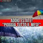⚠️ Gli esperti gelano gli italiani: “Pioverà tutto il mese a partire da…Altro…