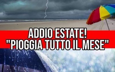 ⚠️ Gli esperti gelano gli italiani: “Pioverà tutto il mese a partire da…Altro…
