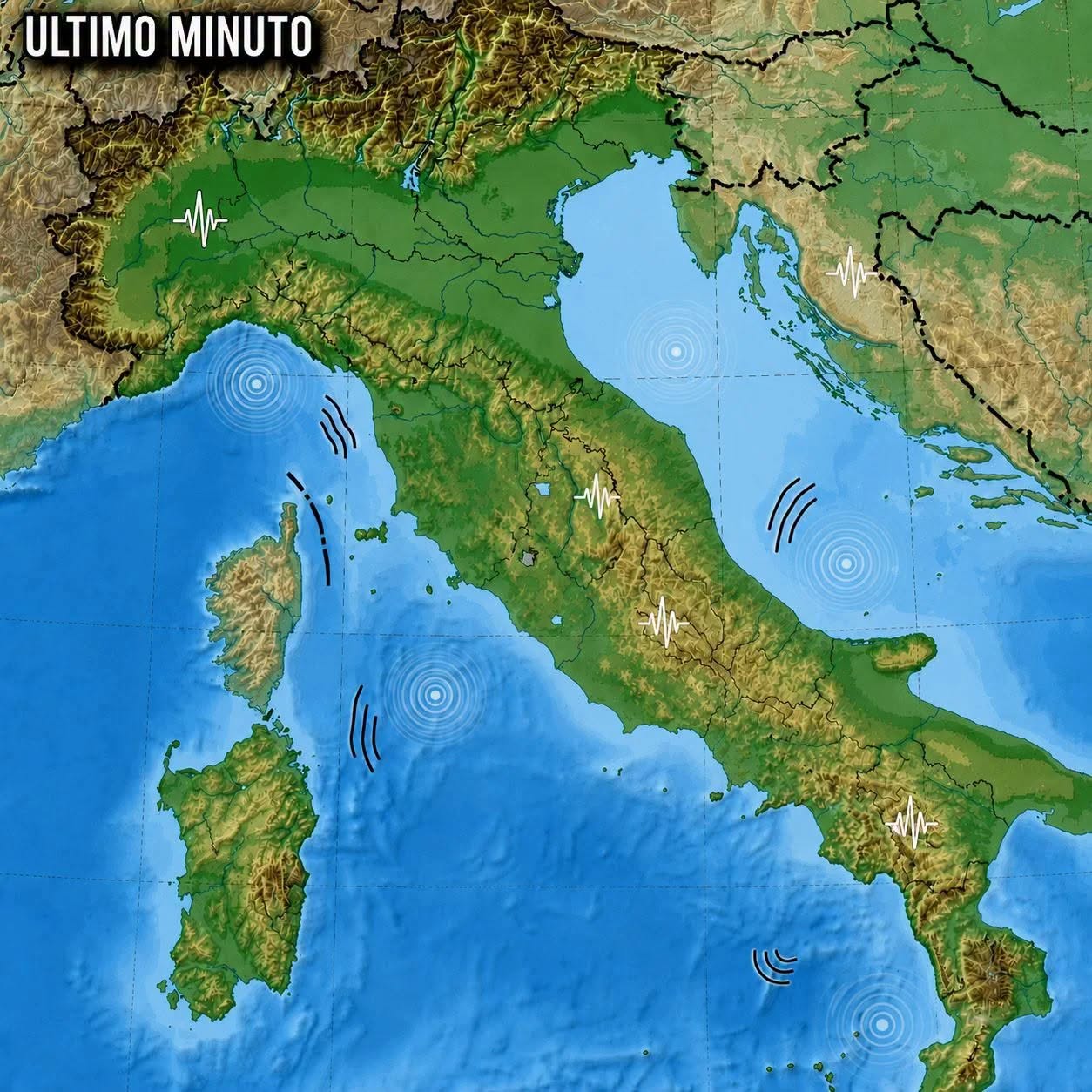Italia, terremoto improvviso: ecco la zona colpita