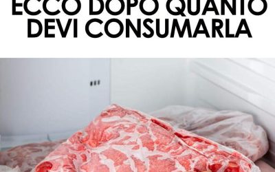 Sai quanto durano gli alimenti in freezer?