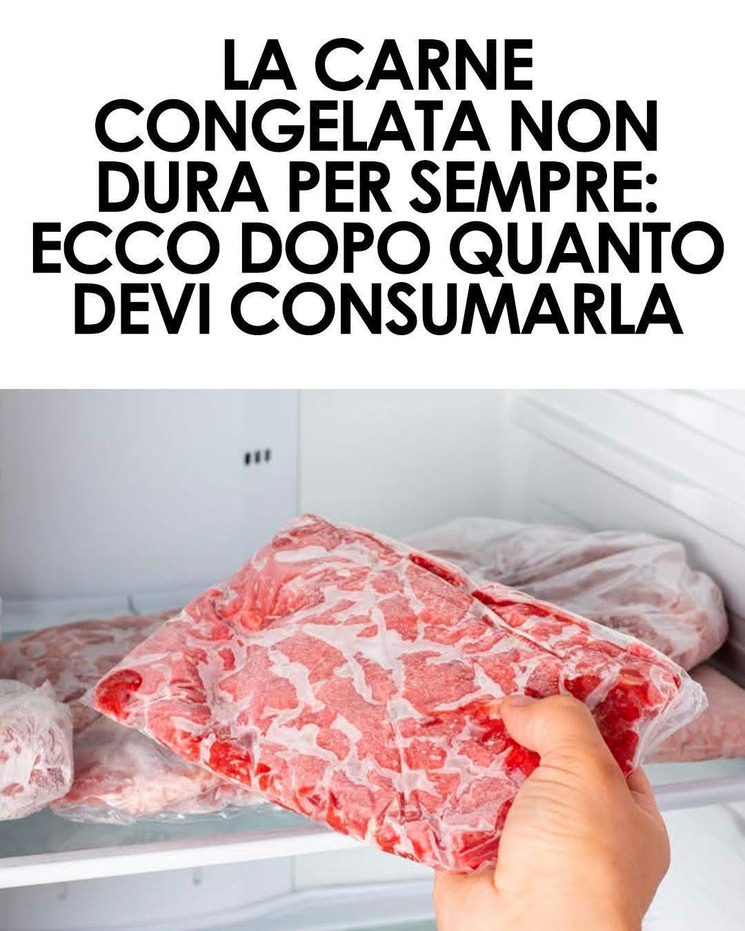 Sai quanto durano gli alimenti in freezer?