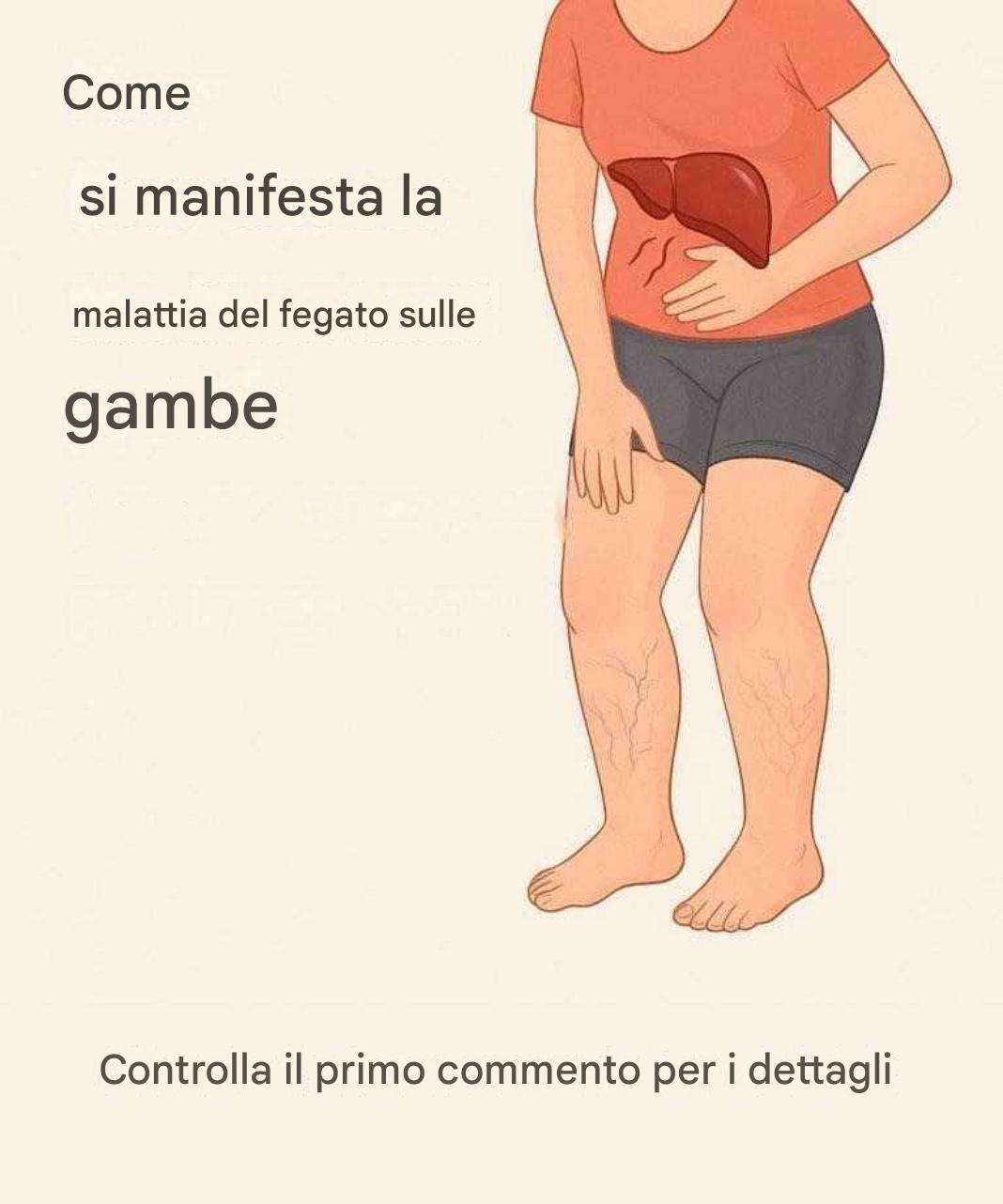 Le tue gambe stanno urlando “AIUTO!”: 5 segnali d’allarme dal tuo fegato