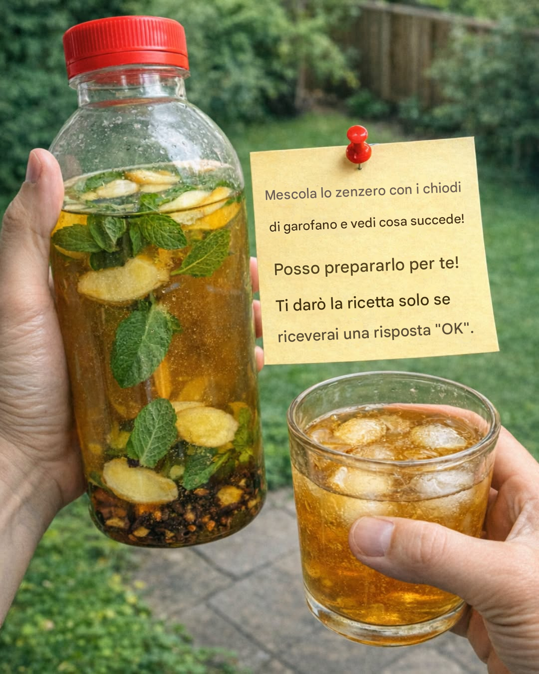 Mescola lo zenzero con i chiodi di garofano e scopri quali benefici può apportare! Ti darò la ricetta in cambio di un semplice “OK”. Le istruzioni si trovano nel primo commento.
