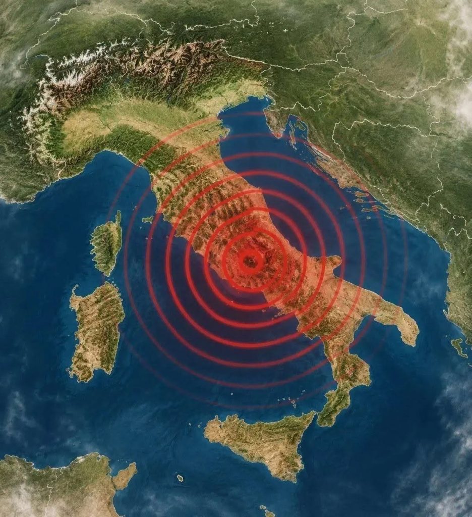 Italia, doppio boato e scossa di terremoto: i primi aggiornamenti (1 / 2)