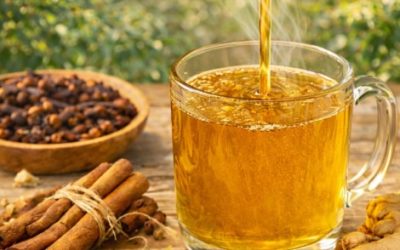 Scopri come il tè allo zenzero, alloro, cannella e chiodi di garofano può supportare la tua routine quotidiana di benessere.