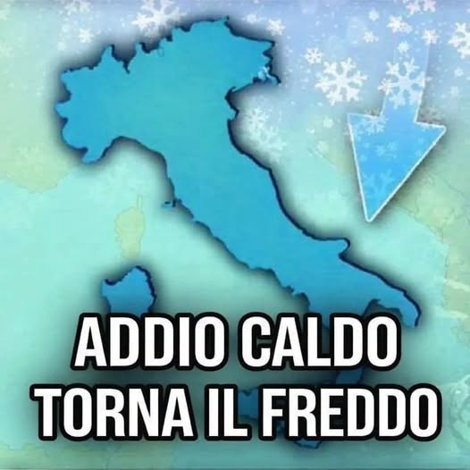 Addio Caldo anomalo! Calo termico: arriverà un c…Altro…