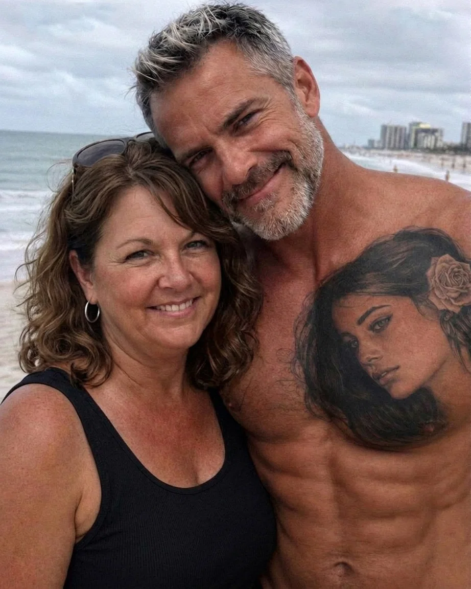 Mio marito si è fatto tatuare un’altra donna sul cuore per 20 anni – giurava che fosse immaginaria finché non l’ho scoperta.